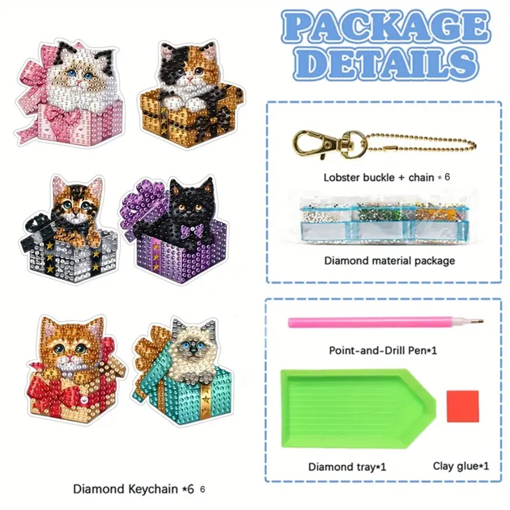 Llavero de diamantes DIY de 6  - Resin Craft Ideas reseña y precio