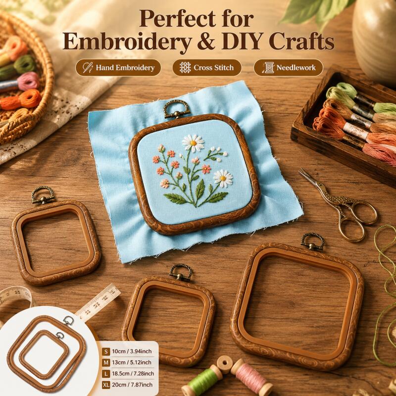 Aros Decorativos Cuadrados de  - Wood Ring Blank reseña y precio