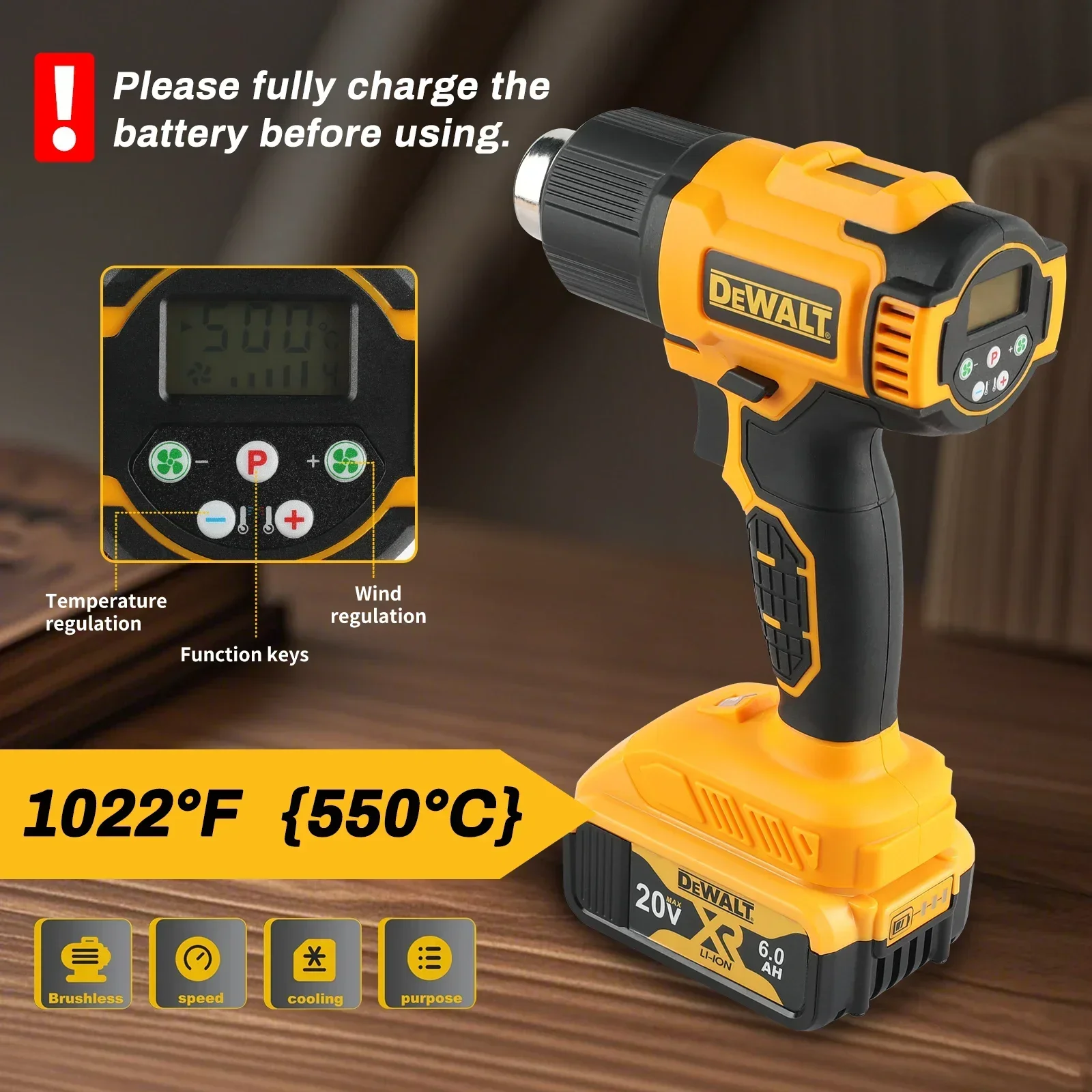 Pistola de aire caliente inalá - Heat Gun Small reseña y precio