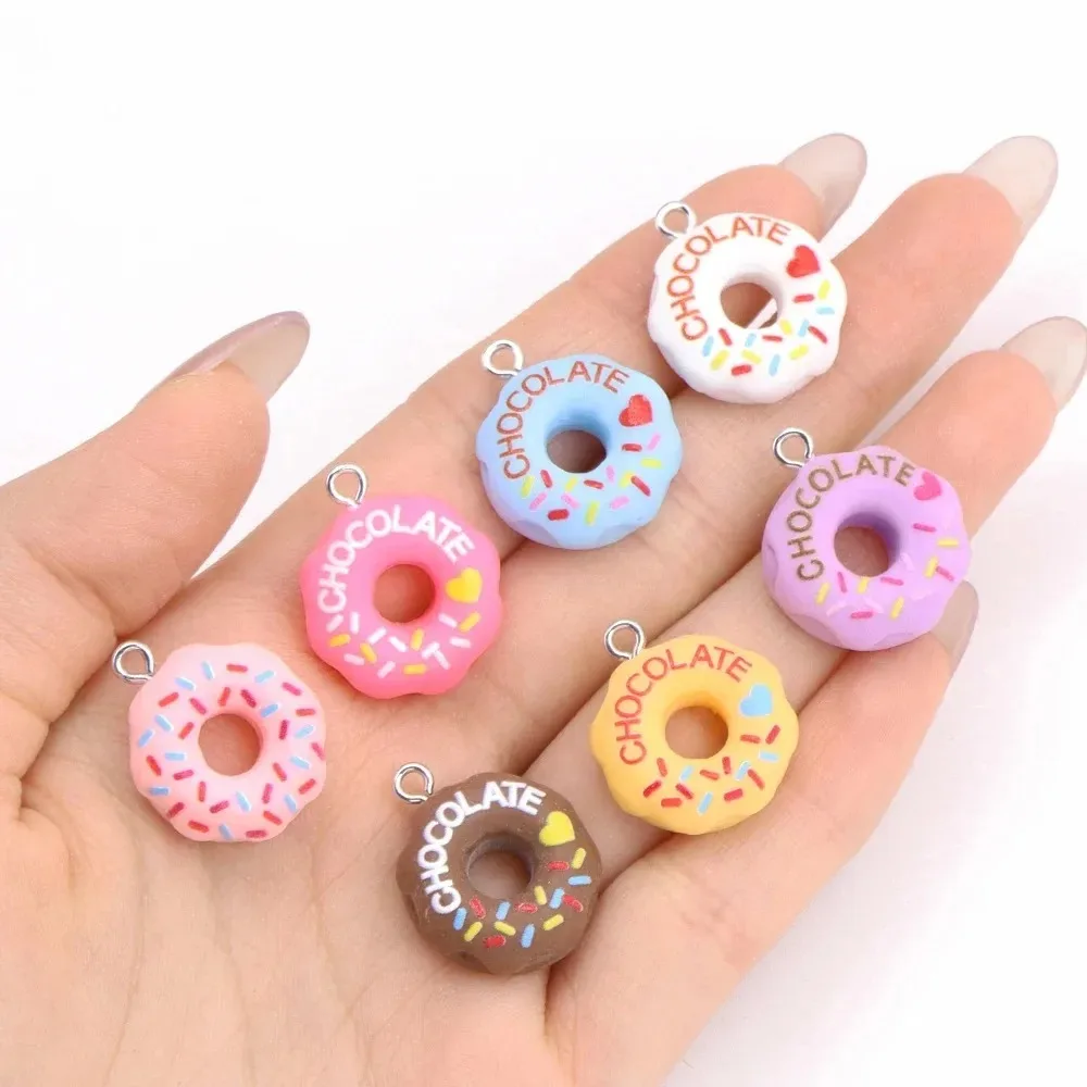 10 piezas de dijes de resina c - Resin Crafts Diy reseña y precio
