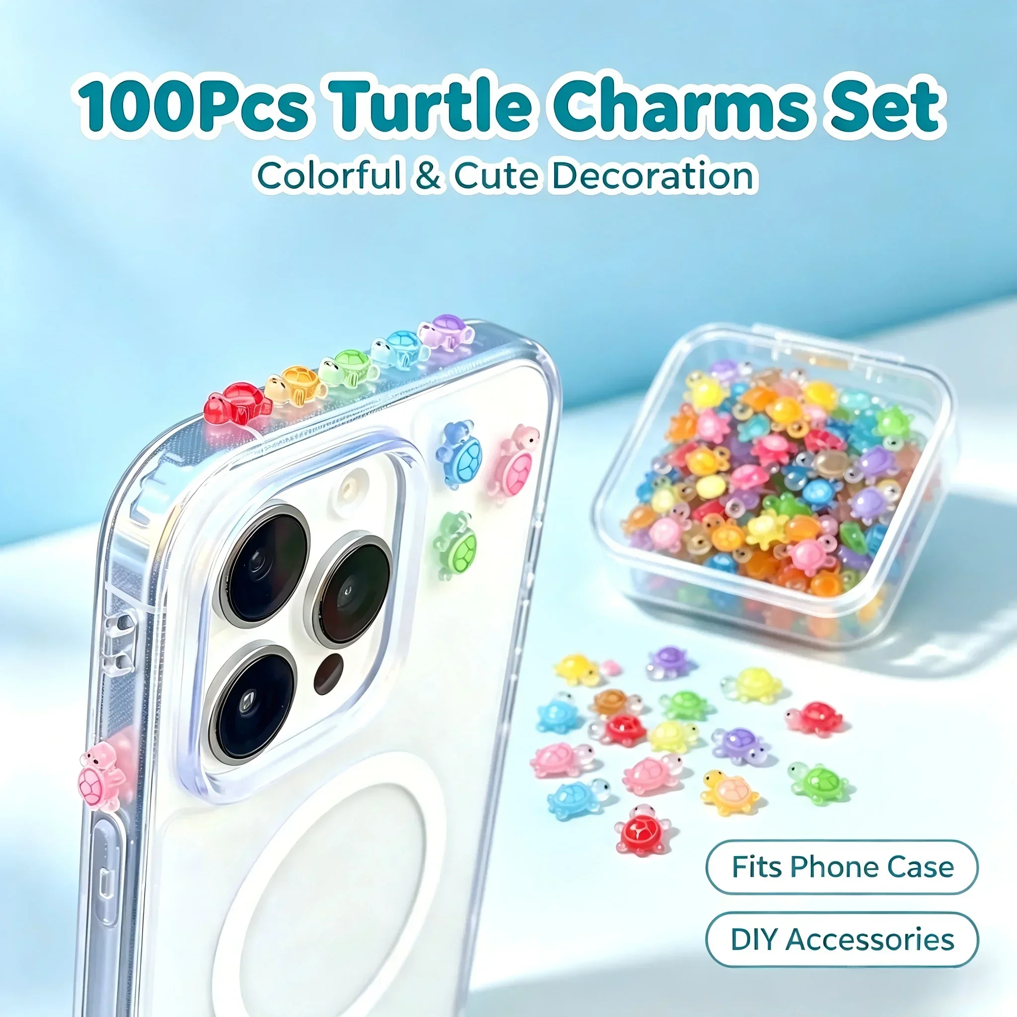 100 piezas/ Dijes de resina de - Crafting Resin reseña y precio