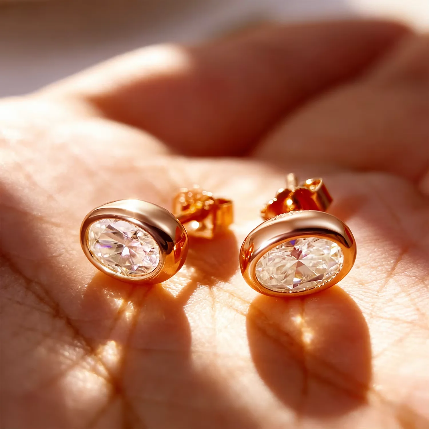 Collar con colgante de moissan - Bezels Set Pendant reseña y precio